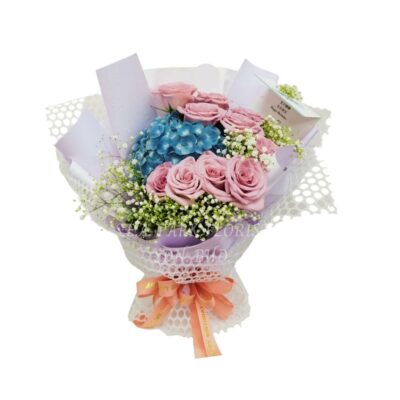birthday-flower-romantic-remember-rose-hydrangea-boyfriend-girlfriend-husband-wife