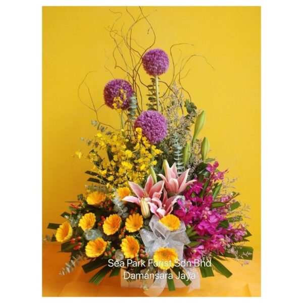get well-flower basket-hospital-take care-healthy